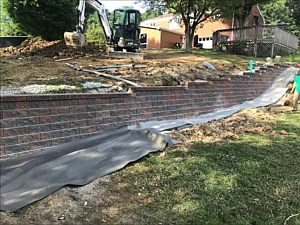 Bethel Park Retaining Wall